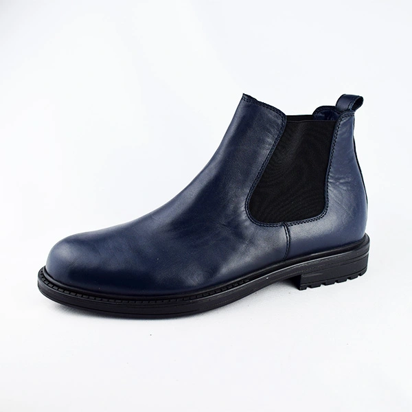 Bottine homme 270 bleu cuir pour homme ....    miniature